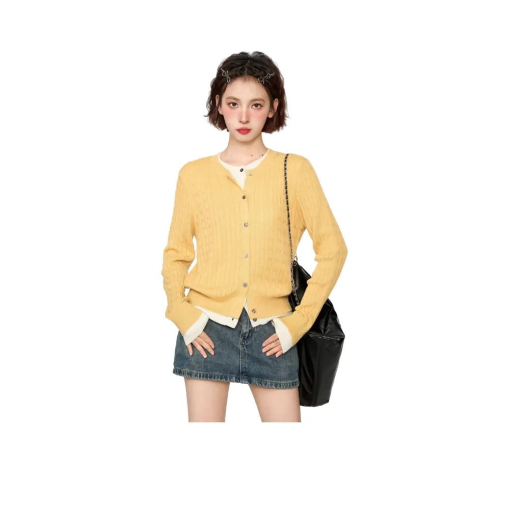 Princess Berdele Knitwear Women's Yellow