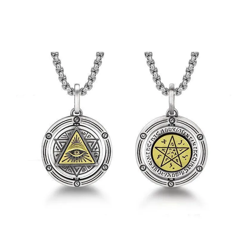 66ROUTE 66 Ожерелья из цинкового сплава Мужской