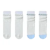 4팩 (2 로우 화이트 + 2 화이트 블루)