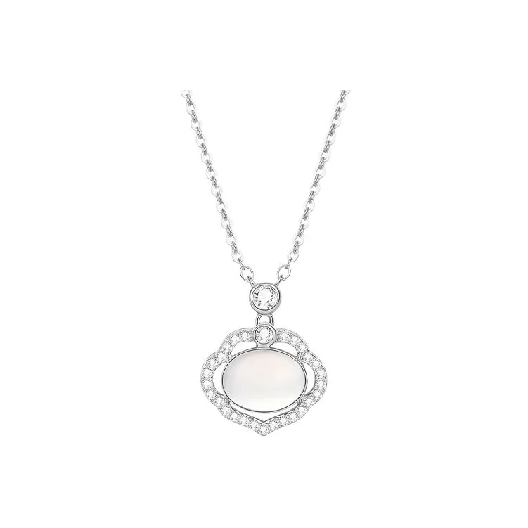 VXSAX S925 Silver Necklaces Women's