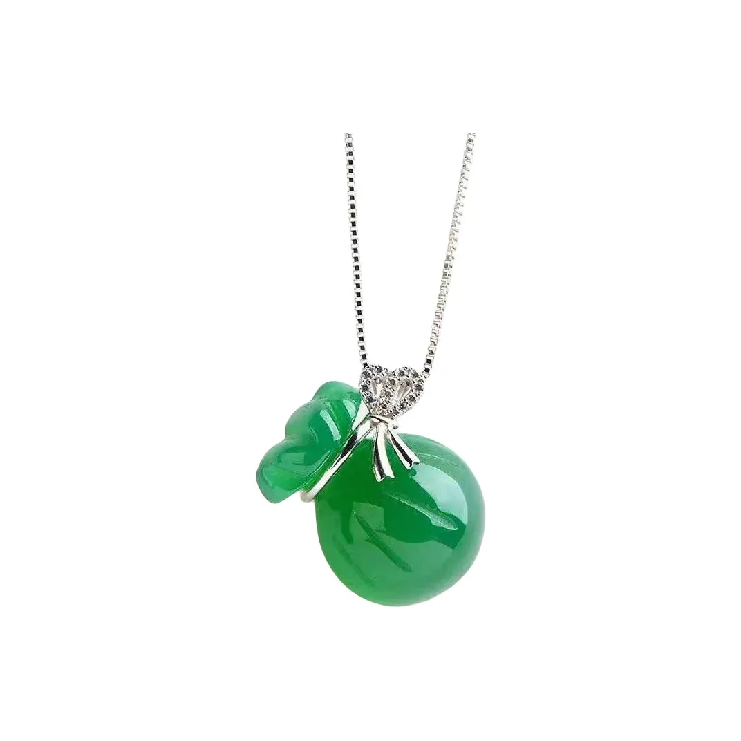 Gifts Chalcedony Jade Necklaces Unisex