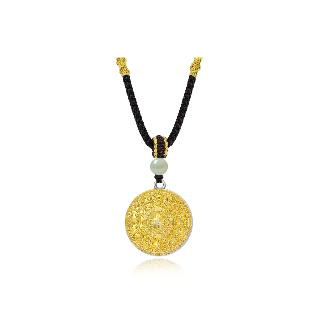 NVBBK Sterling Silver Necklaces Men's