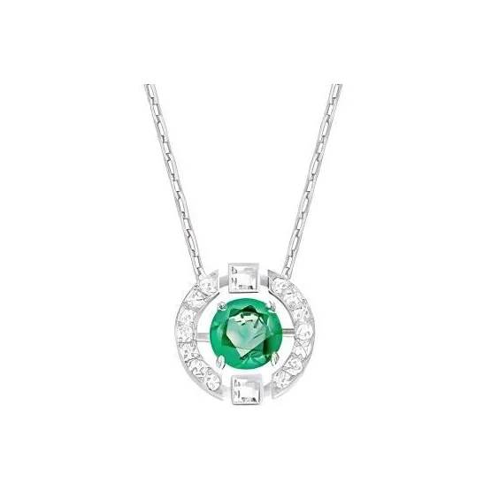 Swarovski Crystal Necklace Necklaces Women's Green