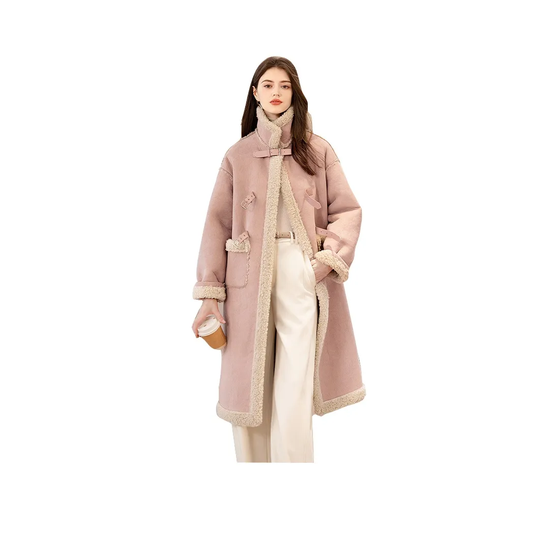 TOUCH Розовое Женское Пальто