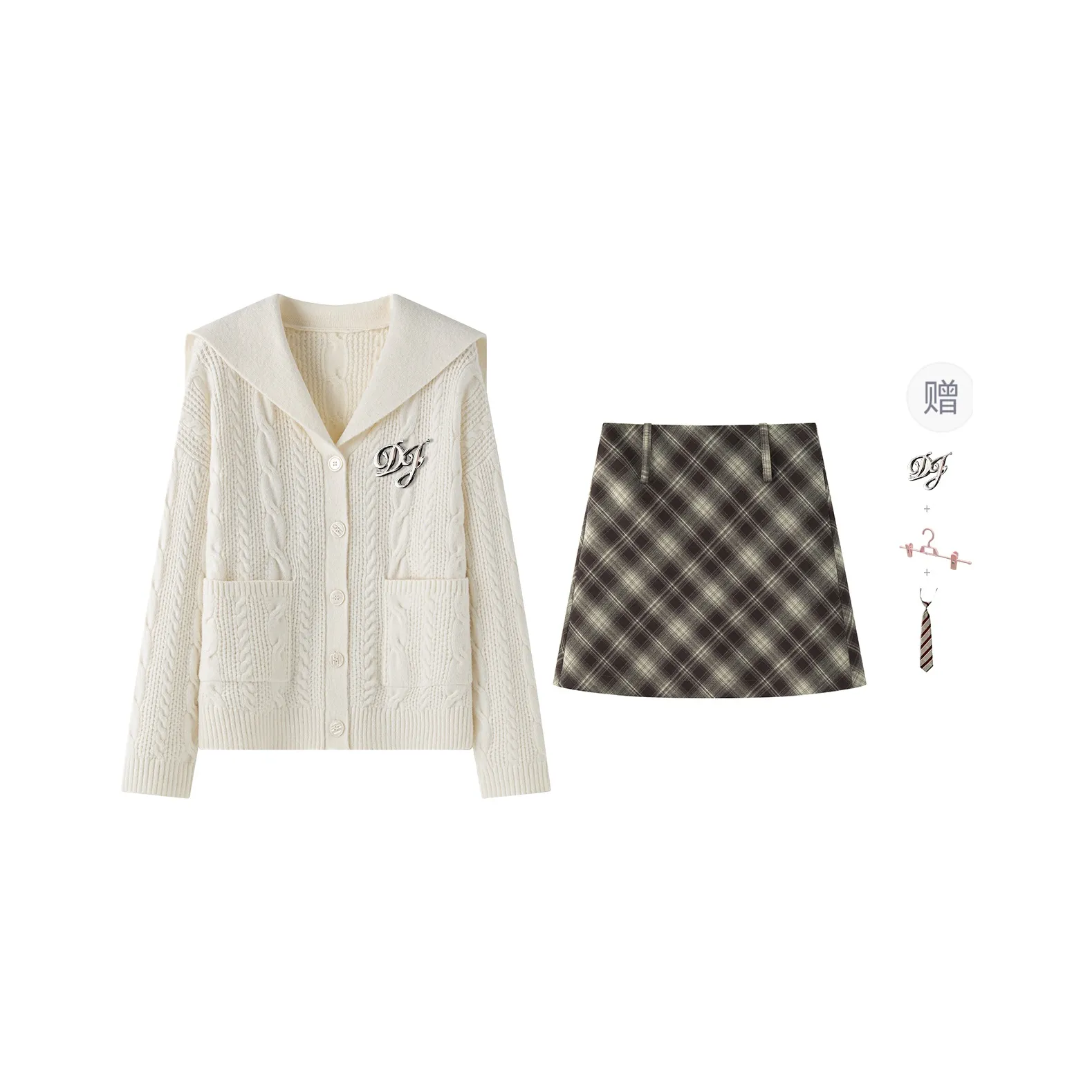 Tokyo Season Two Piece Skirt Sets Women's