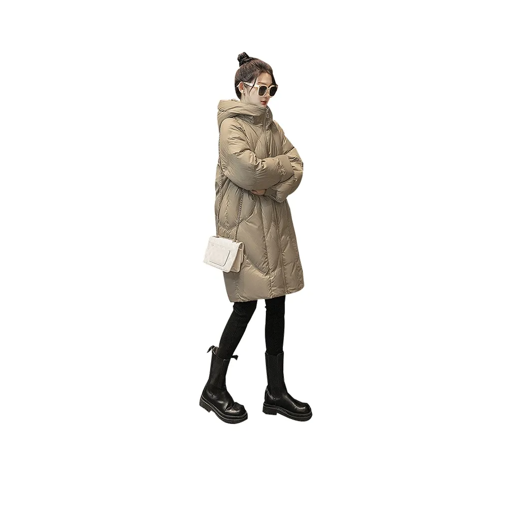 Cypress House Down Jackets Women's Light Coffee