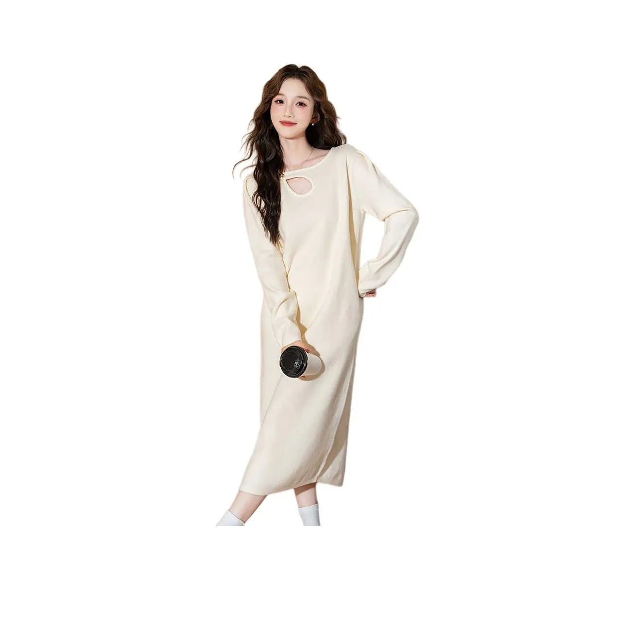 Tonlion Long Sleeved Dress Women's