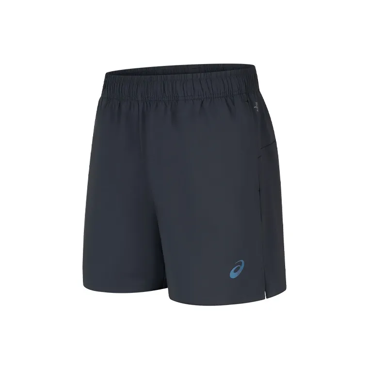 ASICS Серый Черный Мужские Спортивные Шорты