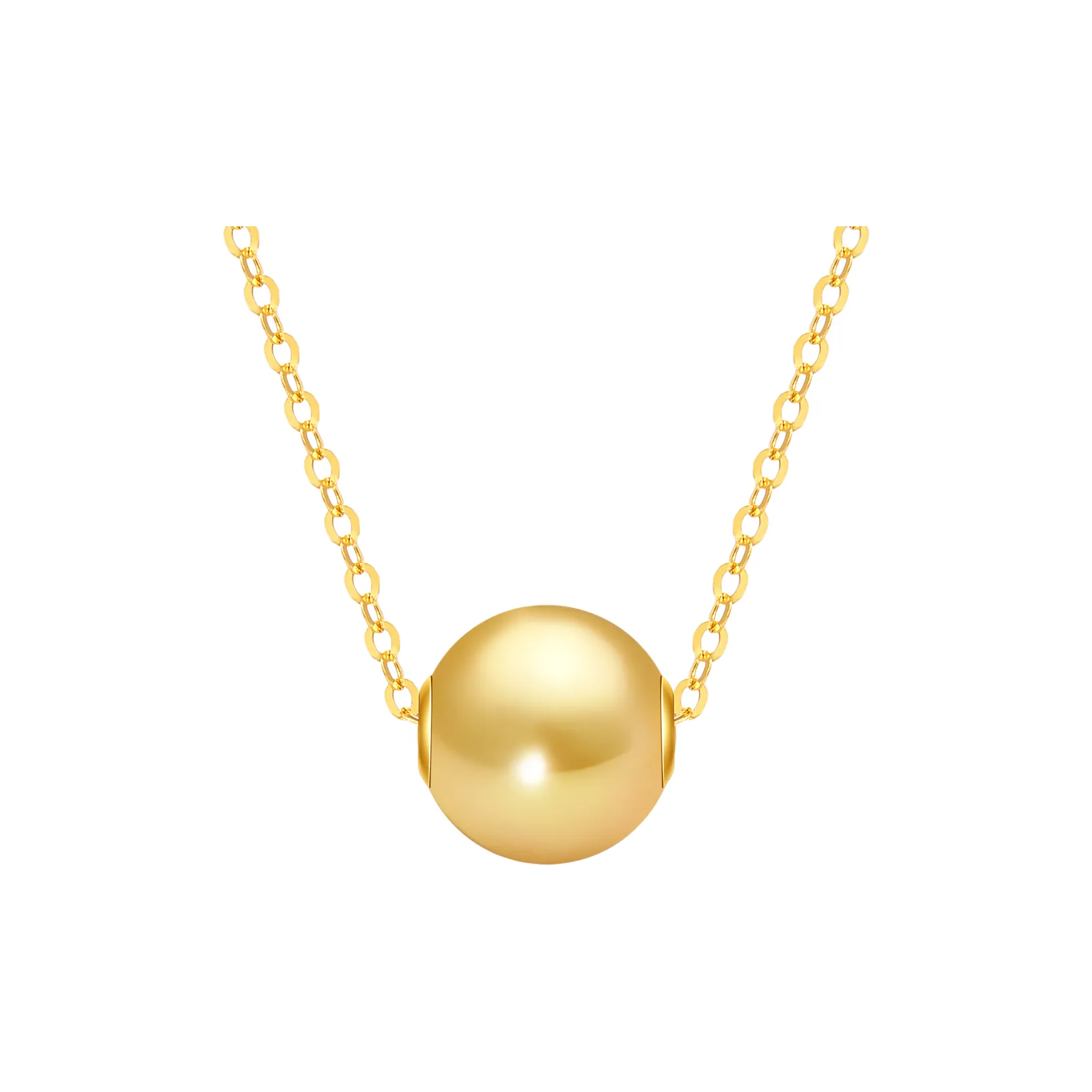 ME LUXE Pearl Collarbone Chain Necklace Elegant Elegance Women's