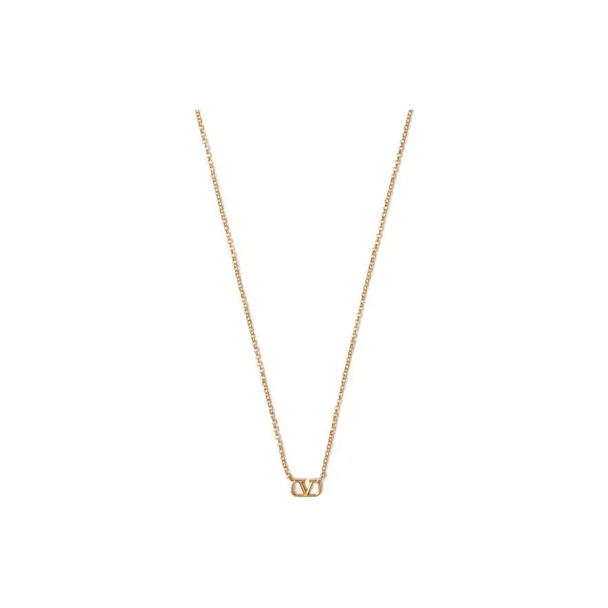 Valentino Ruthenium, Metal Necklaces Women's Gold