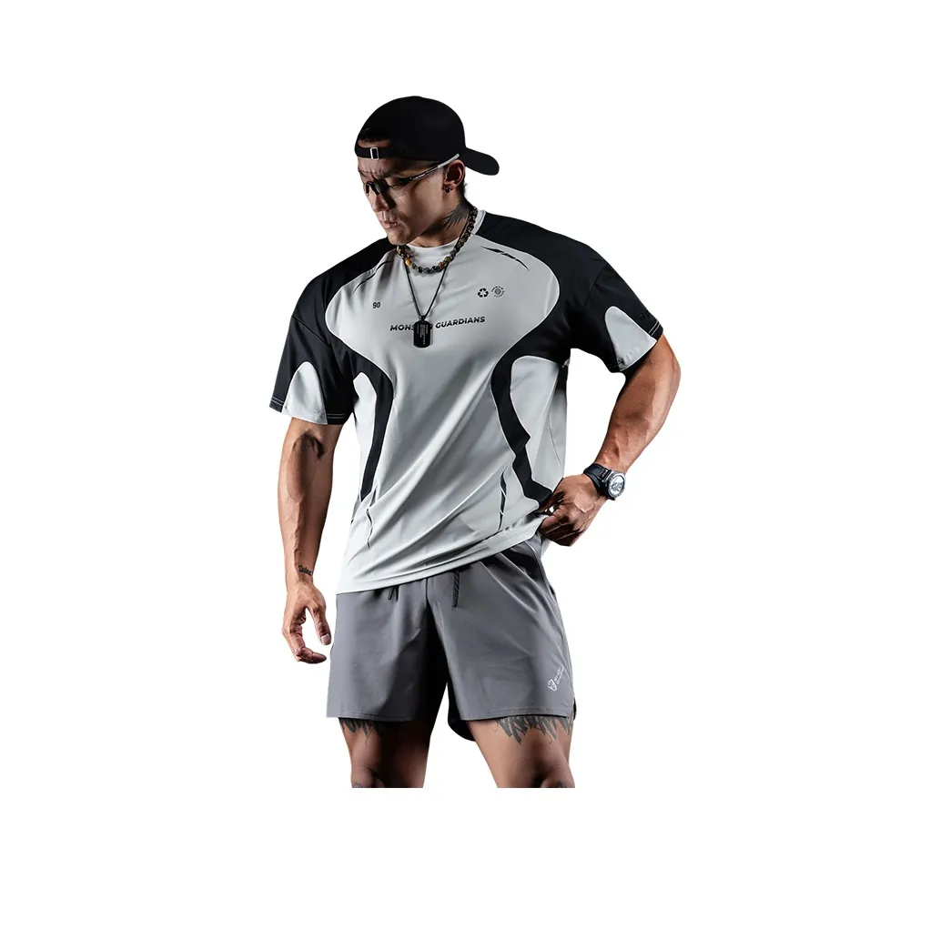 Monster Guardians T-Shirt Мужской Серый