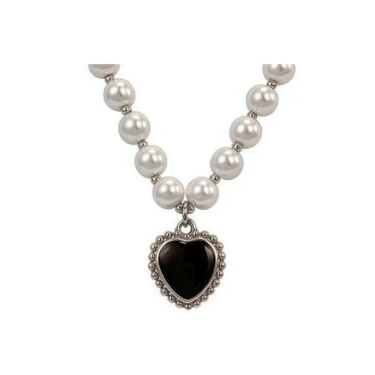 KING OF BLING Сплав Циркон Искусственная жемчужина Ожерелья Женские