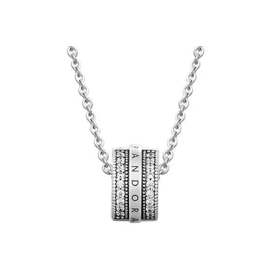 Pandora 925 Sterling Silver Necklaces Unisex
