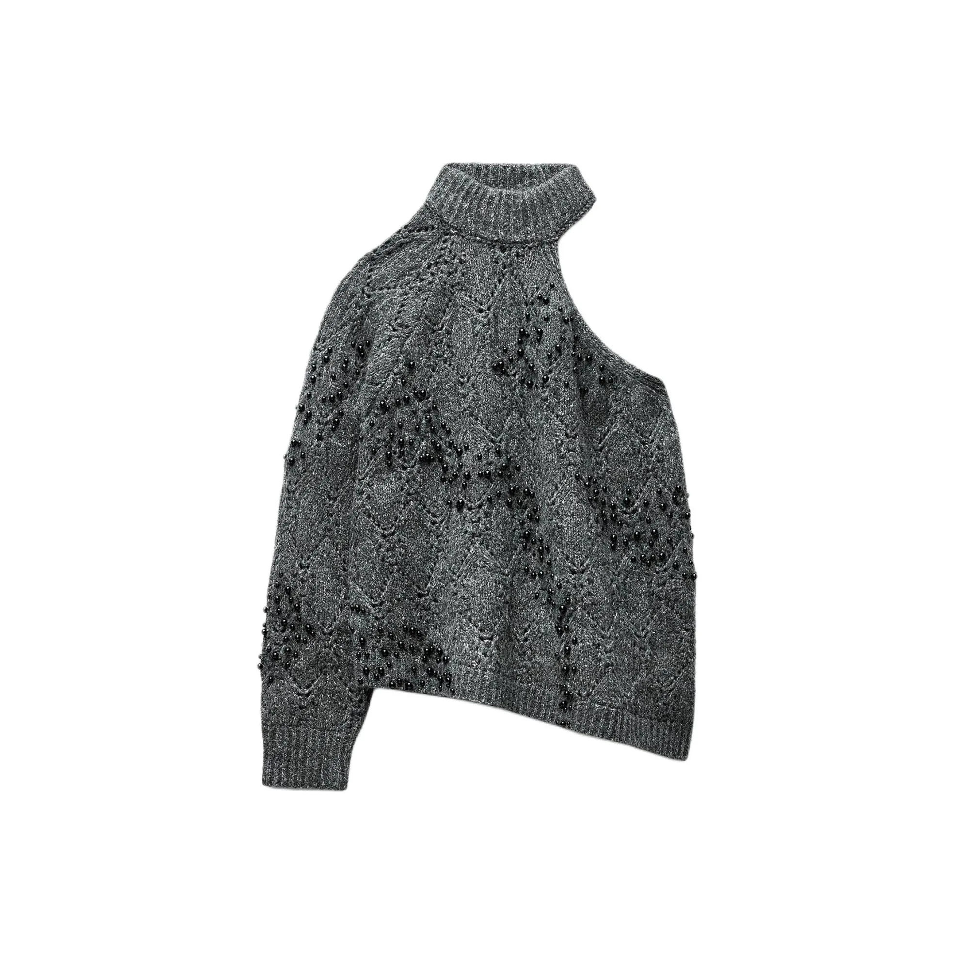 ZARA Collaboration Дымчатый Серый Женские Свитера