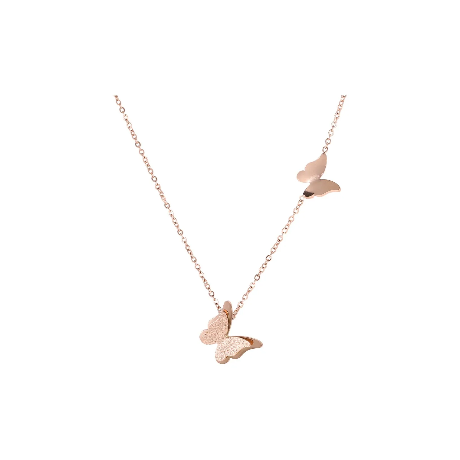 DODOGOGO Титановые стальные ожерелья женские