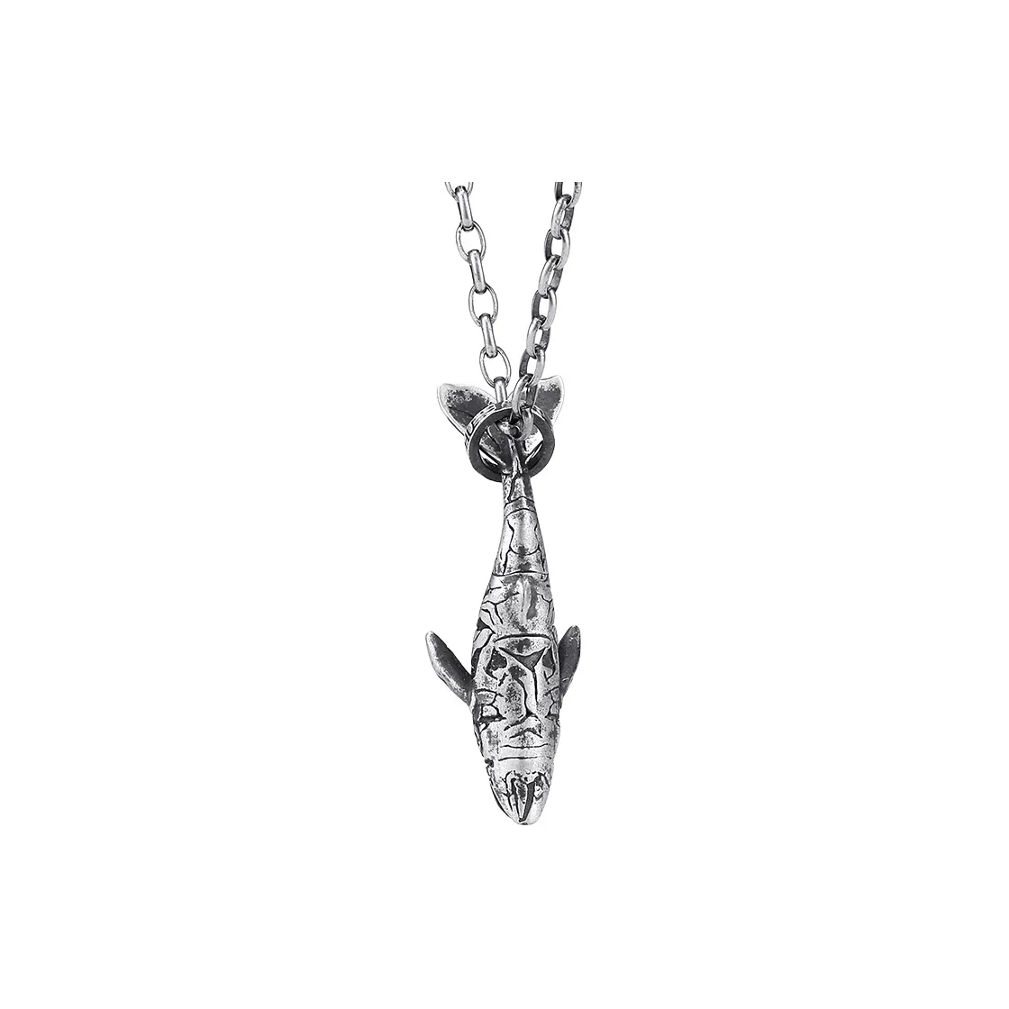 Silver Art Sterling Silver 999 Designer Bell Necklace Men's