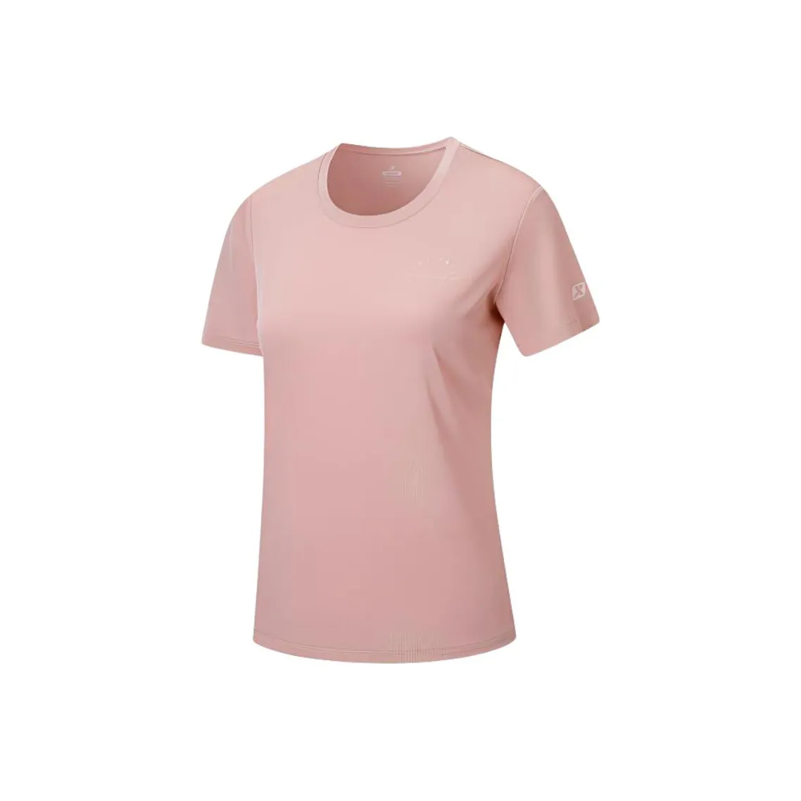 XTEP ZONGXUNXILIE Бег T Рубашка Женские Canopies Красный