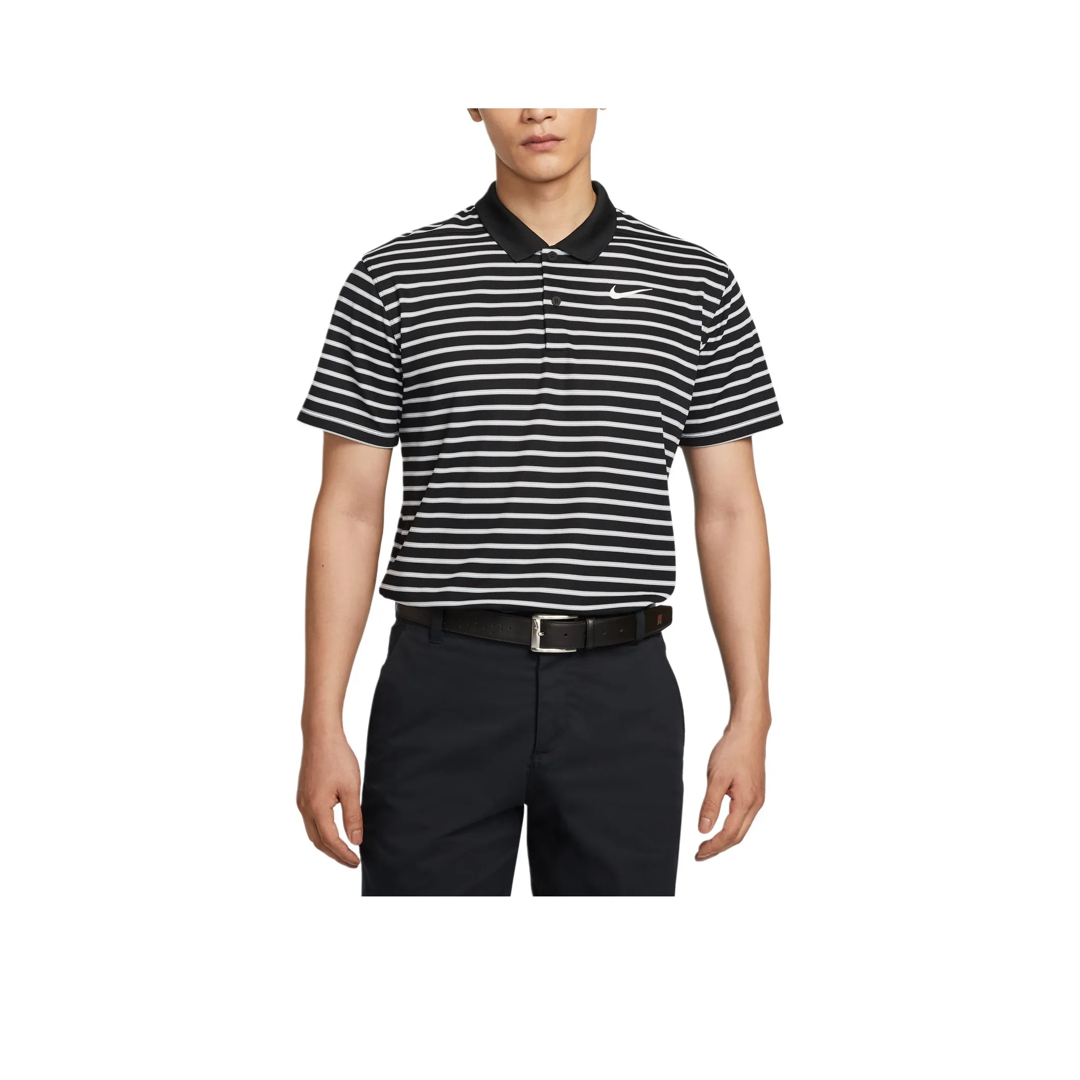 Nike Dri FIT Victory Polo Shirt Men's 010 Black/White