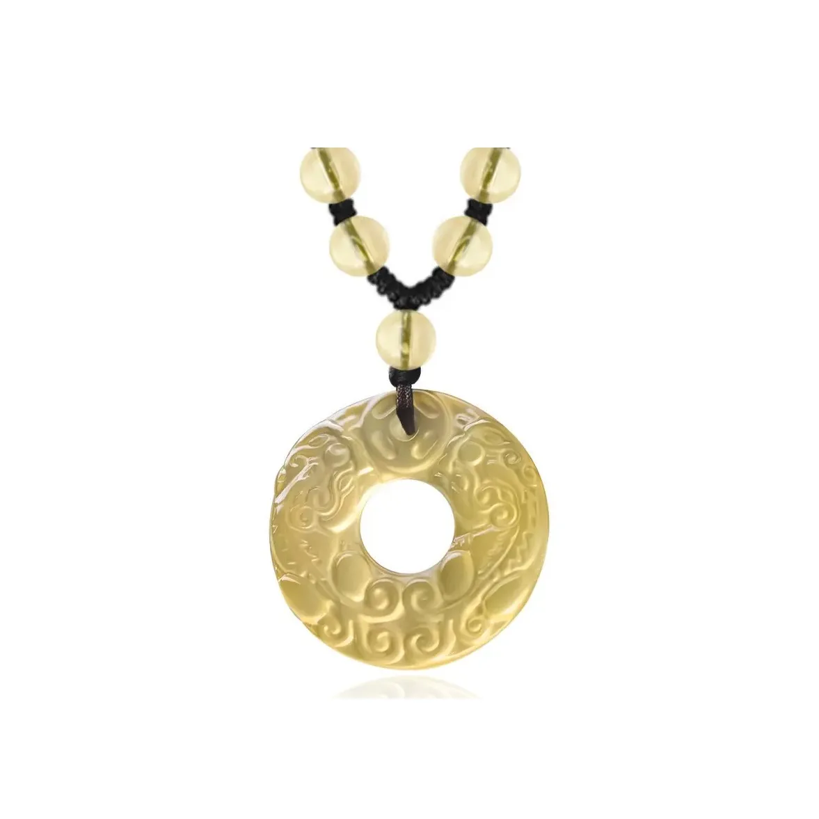 BYTHERE Citrine Necklaces Women's