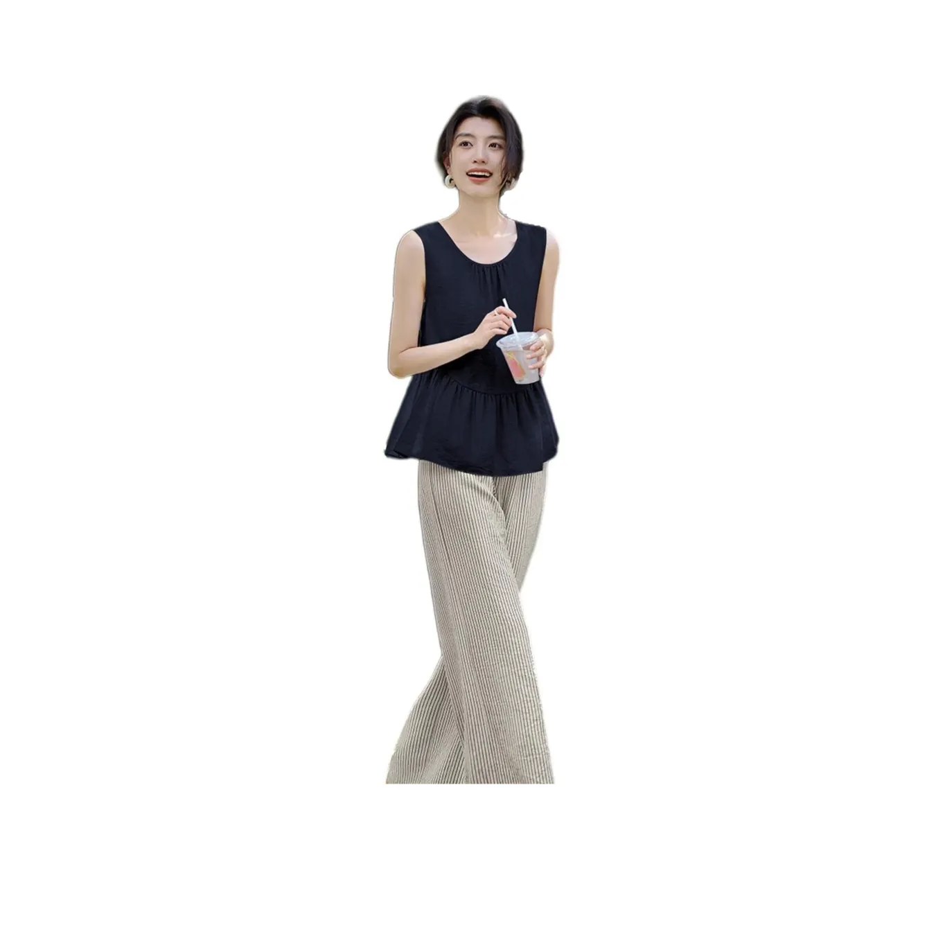 XWI Casual Suits Women's Navy Blue