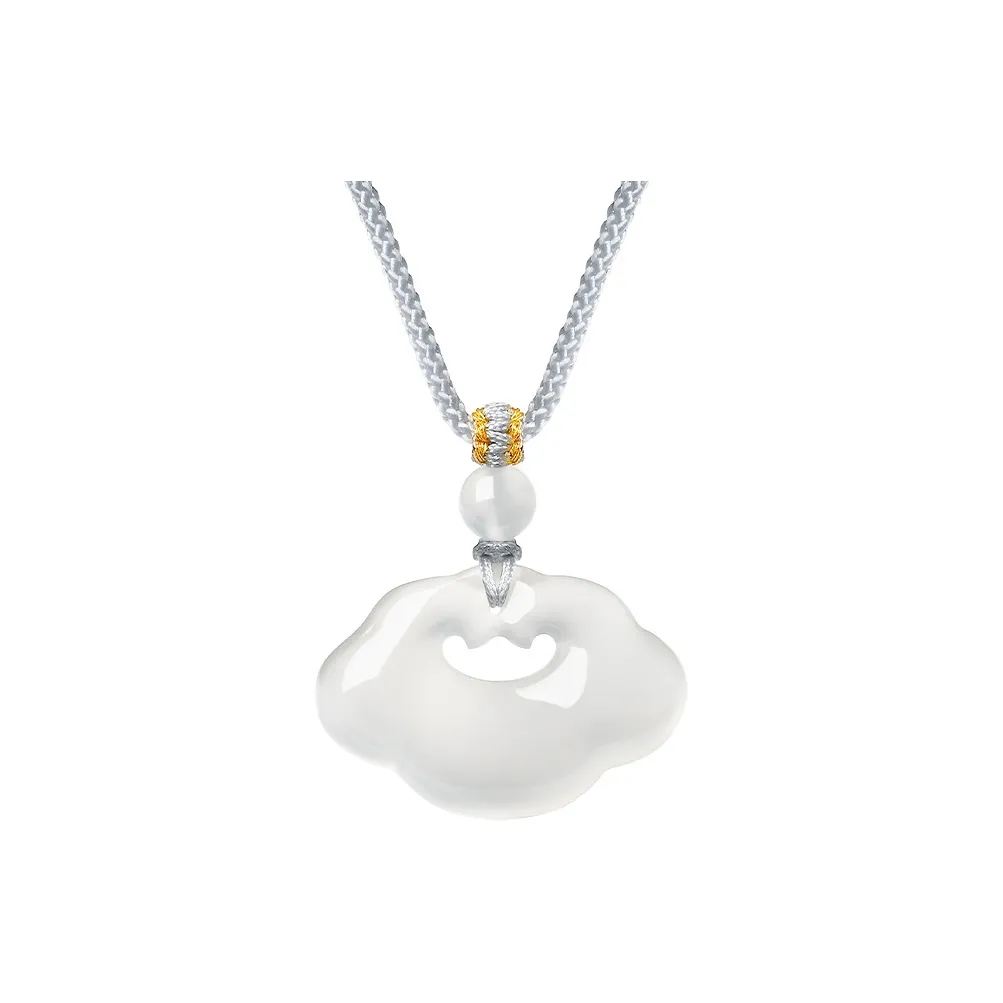 CHOW TAI SENG Chalcedony Pendants Unisex
