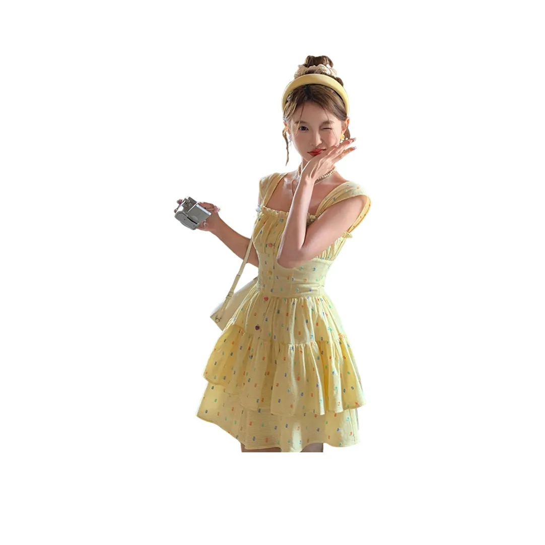 LAKESI Желтые Женские Слиплатья