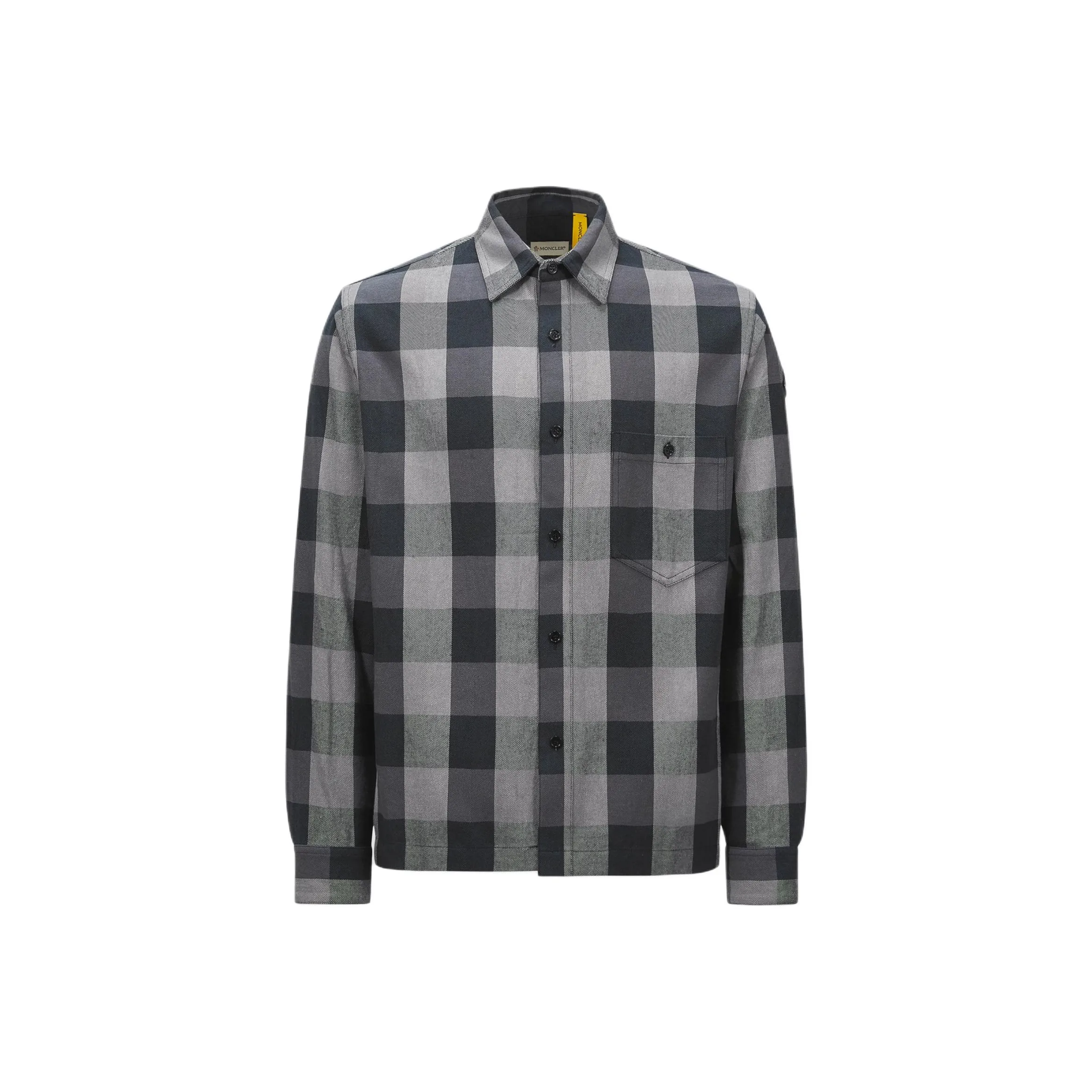 Moncler X Mercedes Benz Nigo Plaid Cotton Shirt