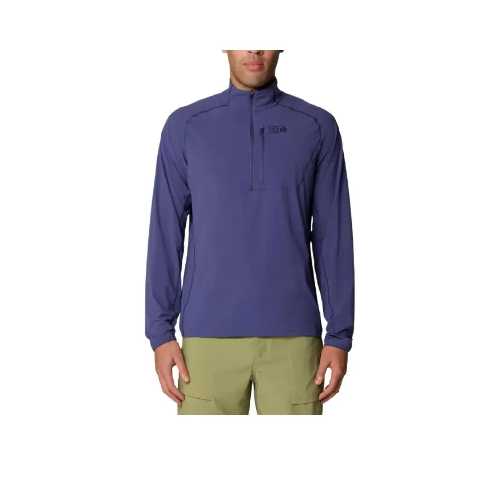 MOUNTAIN HARDWEAR SS25 T Рубашка Мужская Лазурный Ночной