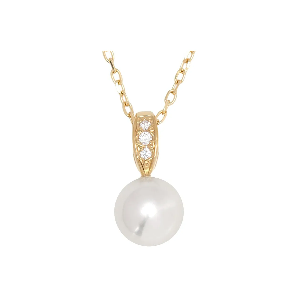 MIKIMOTO 18K Gold Necklaces Women's Gold