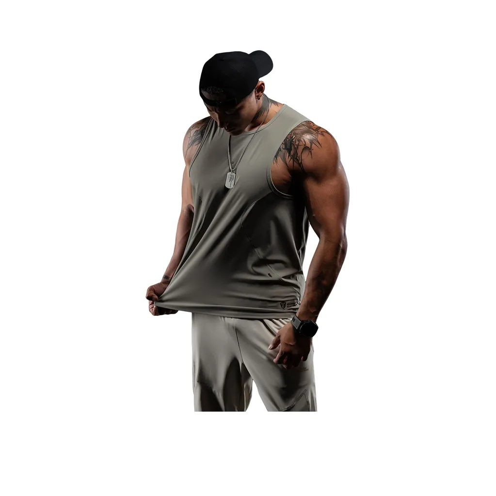 Monster Guardians Топ без рукавов Мужской Хаки