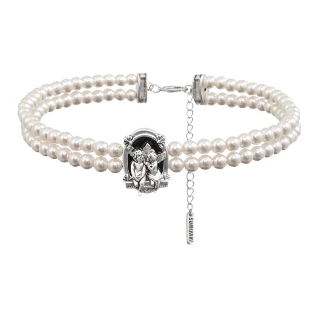 SUMIYAKI Стекло Жемчужные ожерелья Женские