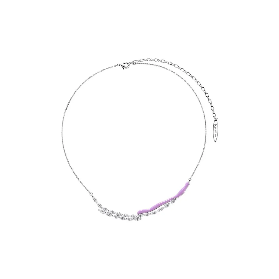 BOONEE ALUS Белое золото с покрытием медные ожерелья женские