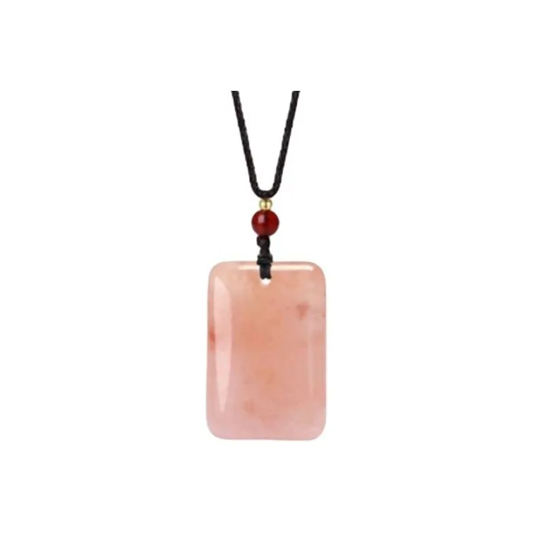 Gifts Golden Silk Jade Necklaces Unisex