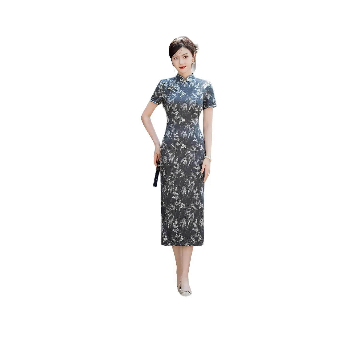 ENEESSI Cheongsams Women's Gray