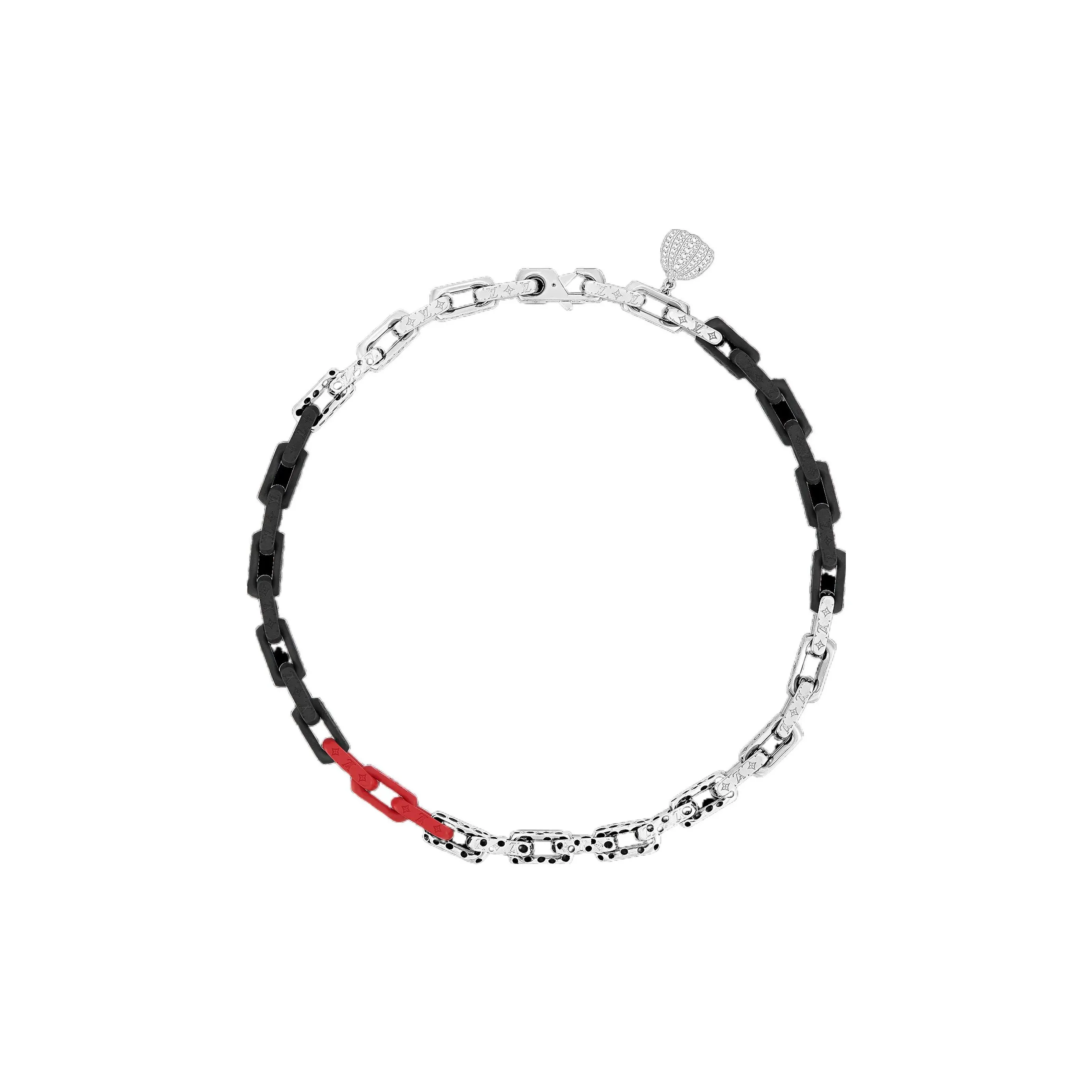 LOUIS VUITTON X Yayoi Kusama Monogram Chain Necklace