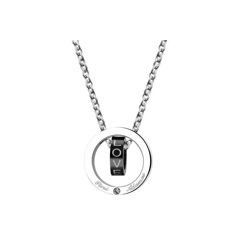 Asia Star Титановые стальные ожерелья женские