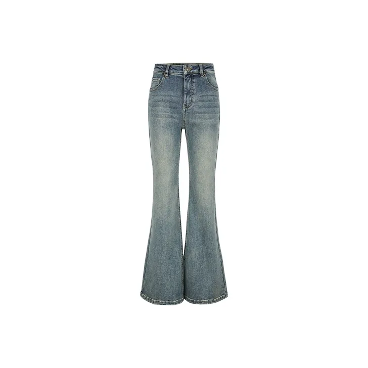 URBAN REVIVO Светло-синие женские джинсы