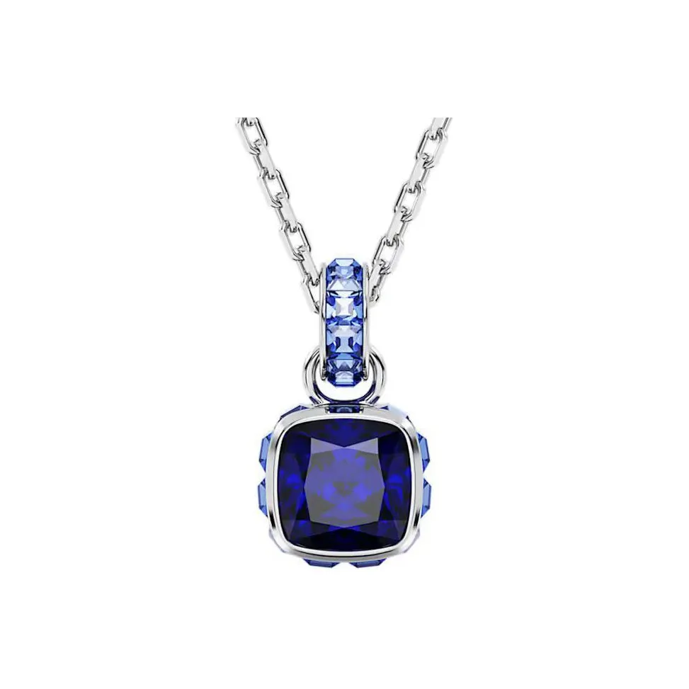 Swarovski Birthstone Necklaces Women's Blue