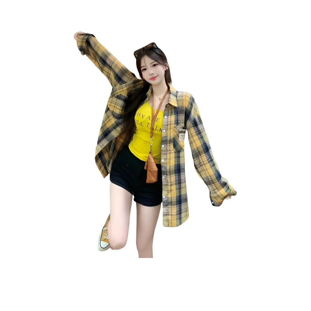 RDRE Желтая Унисекс Рубашка