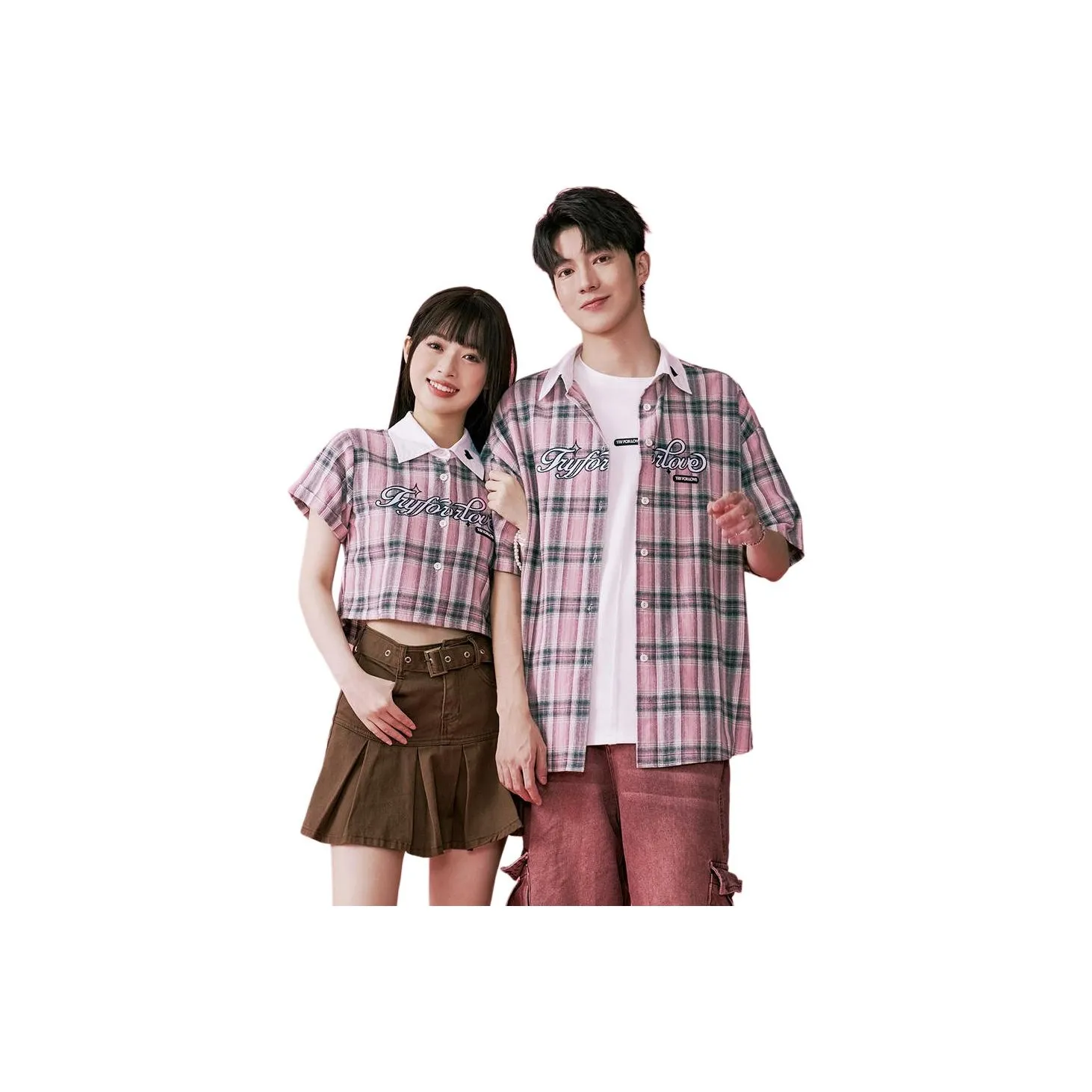 Tryforlove SS24 Комплект для пары Женская Розовый