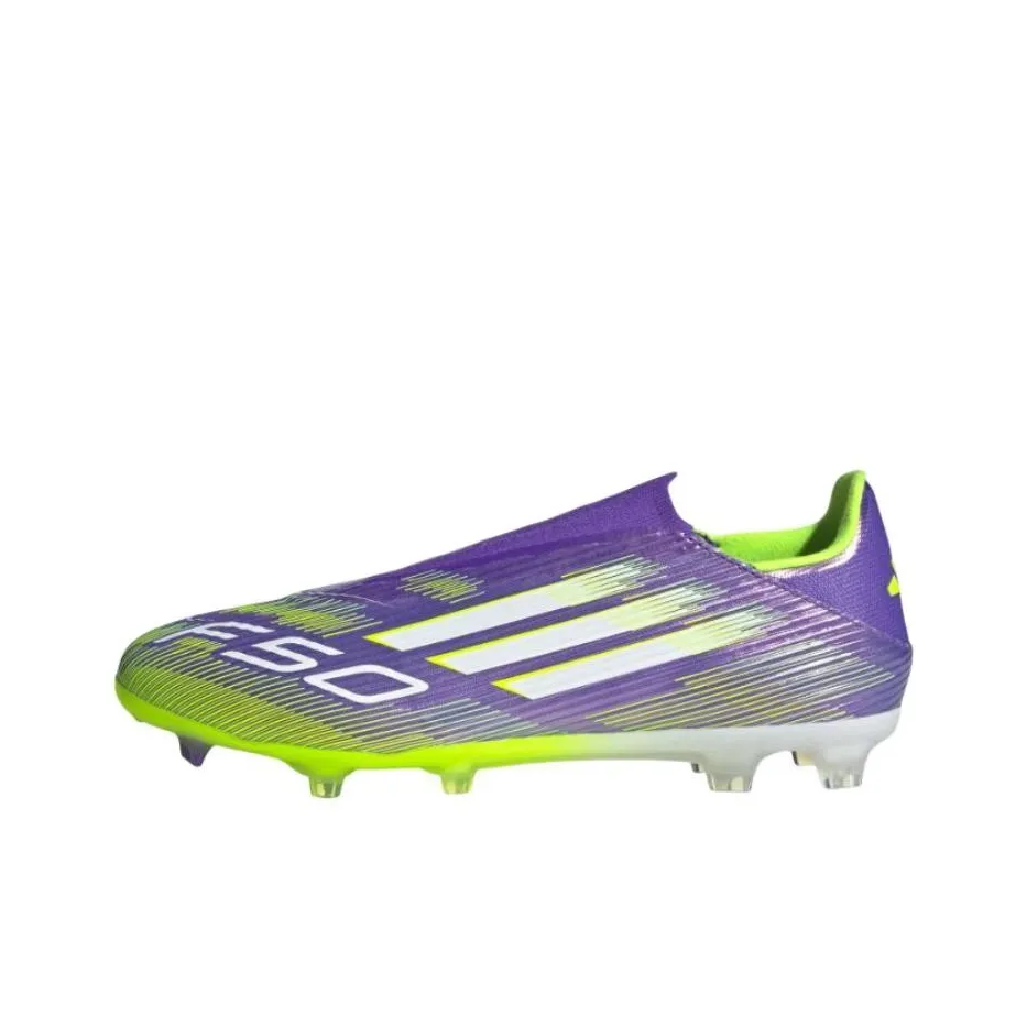 Adidas F50 League Slip-Resistant Футбольные бутсы Унисекс Фиолетовые
