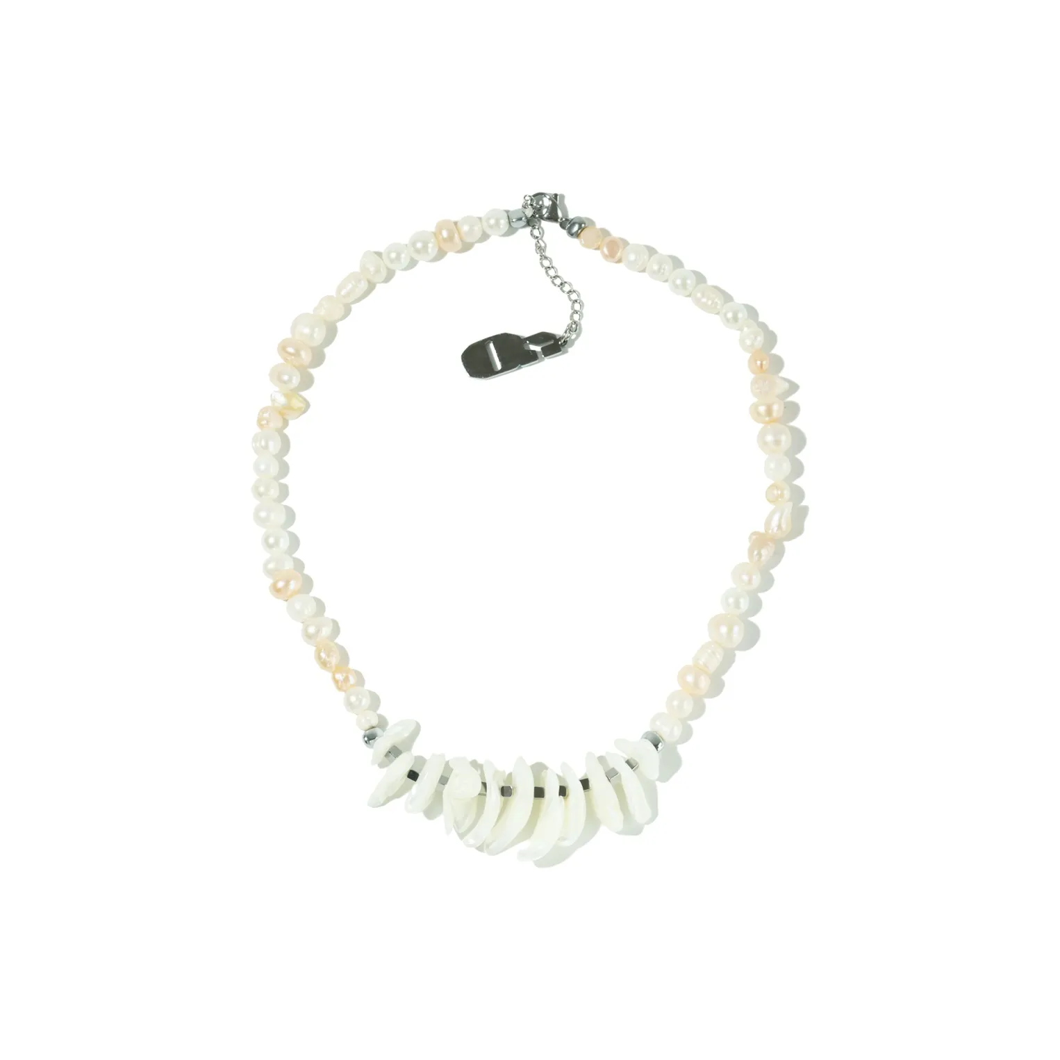 Get'em ON Shell Pearl Ожерелья Унисекс