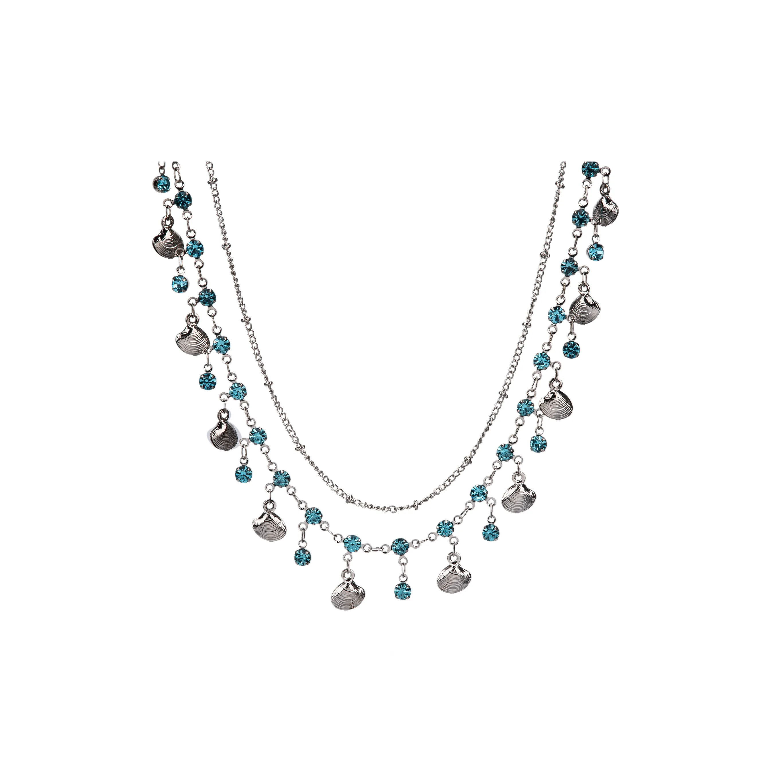 BLESSED BULLET Alloy Shell Necklaces Women's