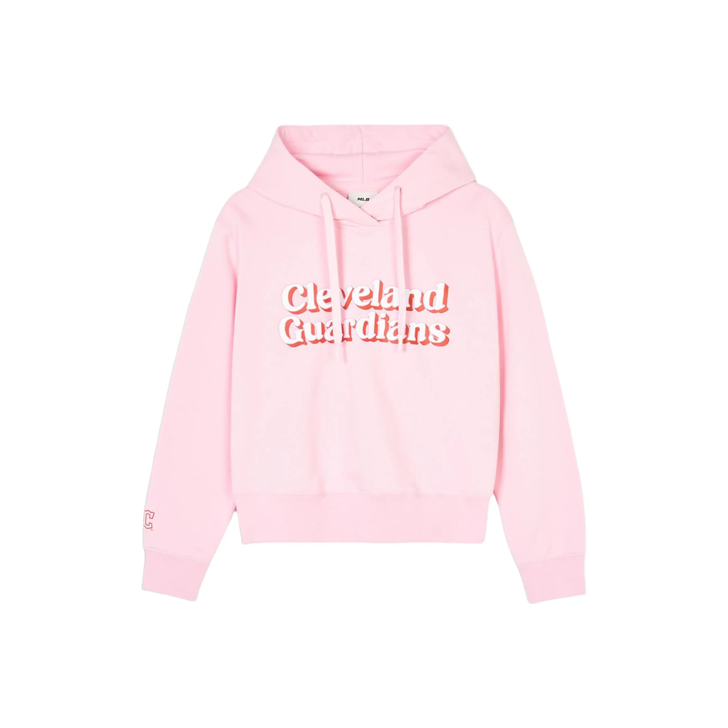 MLB SS24 Cleveland Guardians Свитшот Женский Розовый