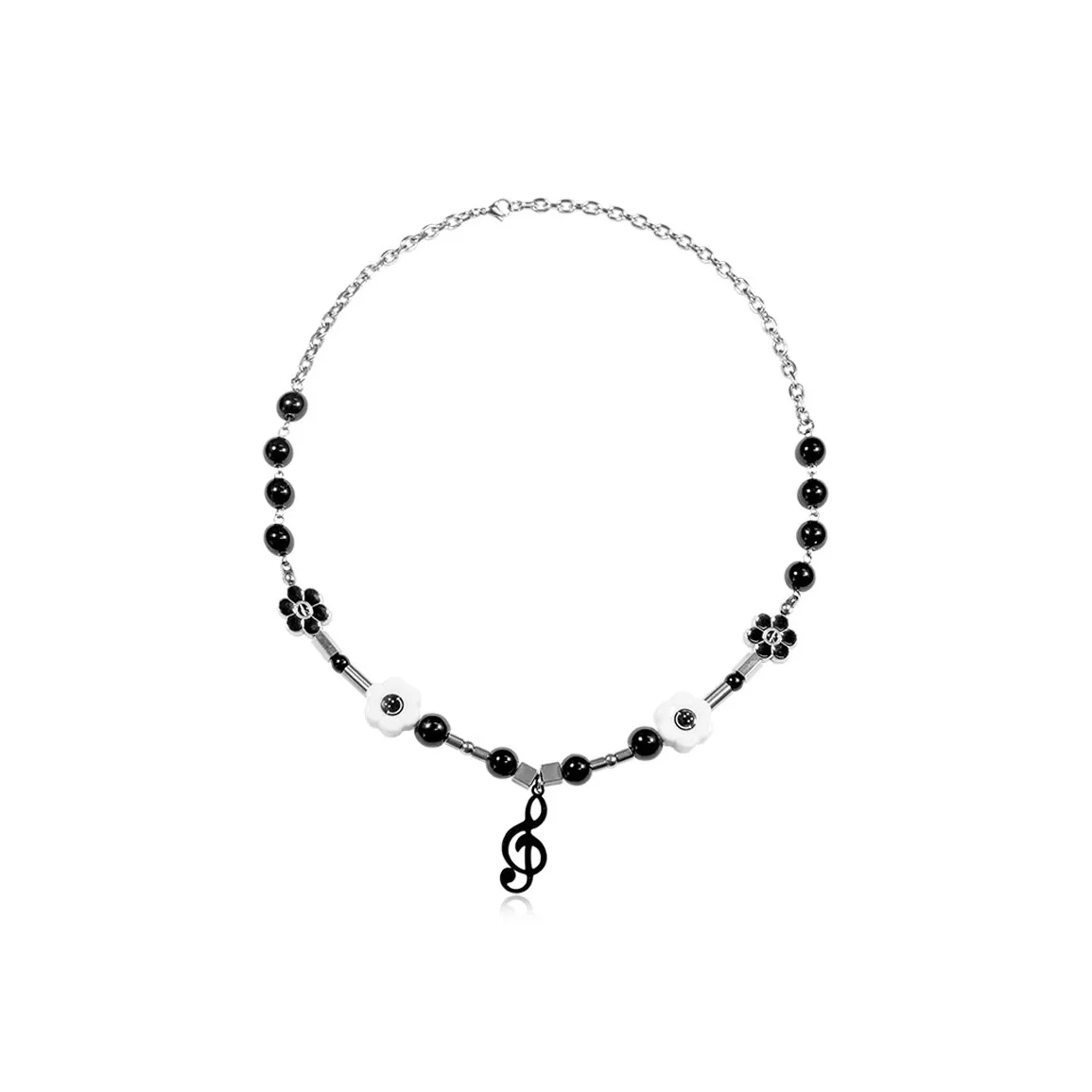 AWE Pearl Bestie Подарочный набор Hip Hop Smiley Face Anti War Daisy Подвеска Unisex