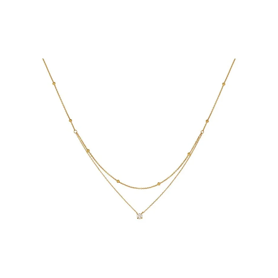 CARAT'S DIARY Сплав Ожерелье # Удачи Girlfriend Признание в любви Любовь Подарочный набор Женские