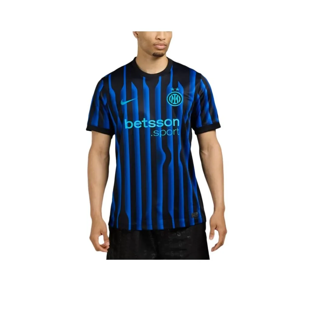 Nike Inter Milan 2025/26 Stadium Home Men's Nike Dri FIT Soccer Replica Jersey