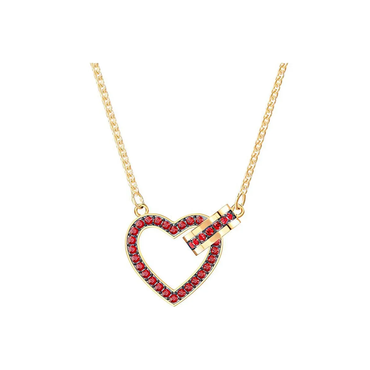 Swarovski Lovely Necklaces Women's Gold