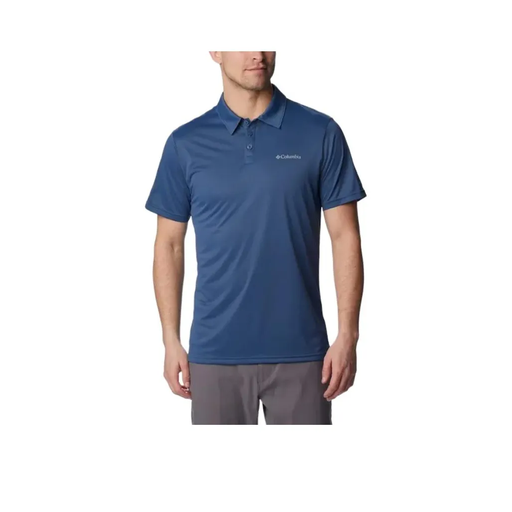 Columbia Polo Shirts Men's Blue