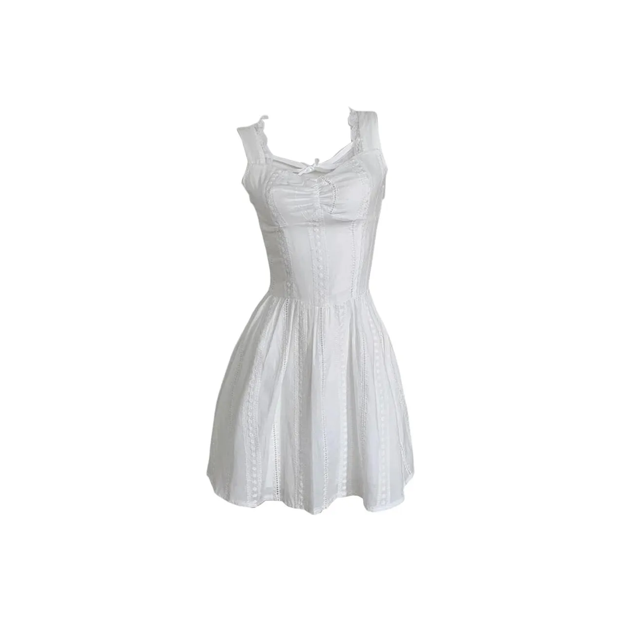 GRAYISMOON Белый Женские Слиплатья